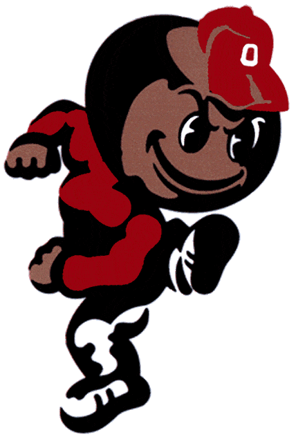 Ohio State Buckeyes 1981-1994 Mascot Logo diy iron on heat transfer